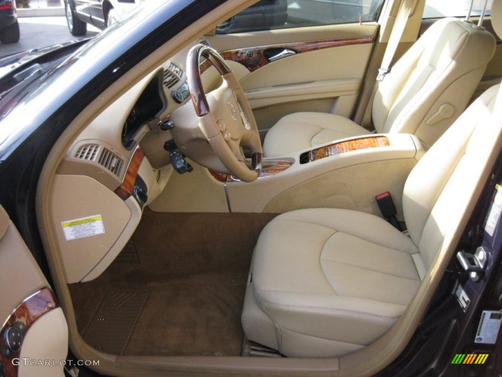 Cashmere Interior 2008 Mercedes-Benz E 350 4Matic Wagon Photo #46305340