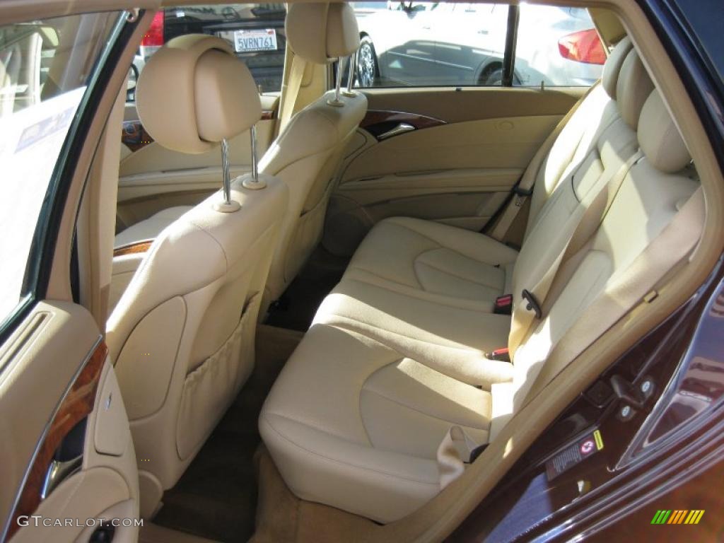 Cashmere Interior 2008 Mercedes-Benz E 350 4Matic Wagon Photo #46305346