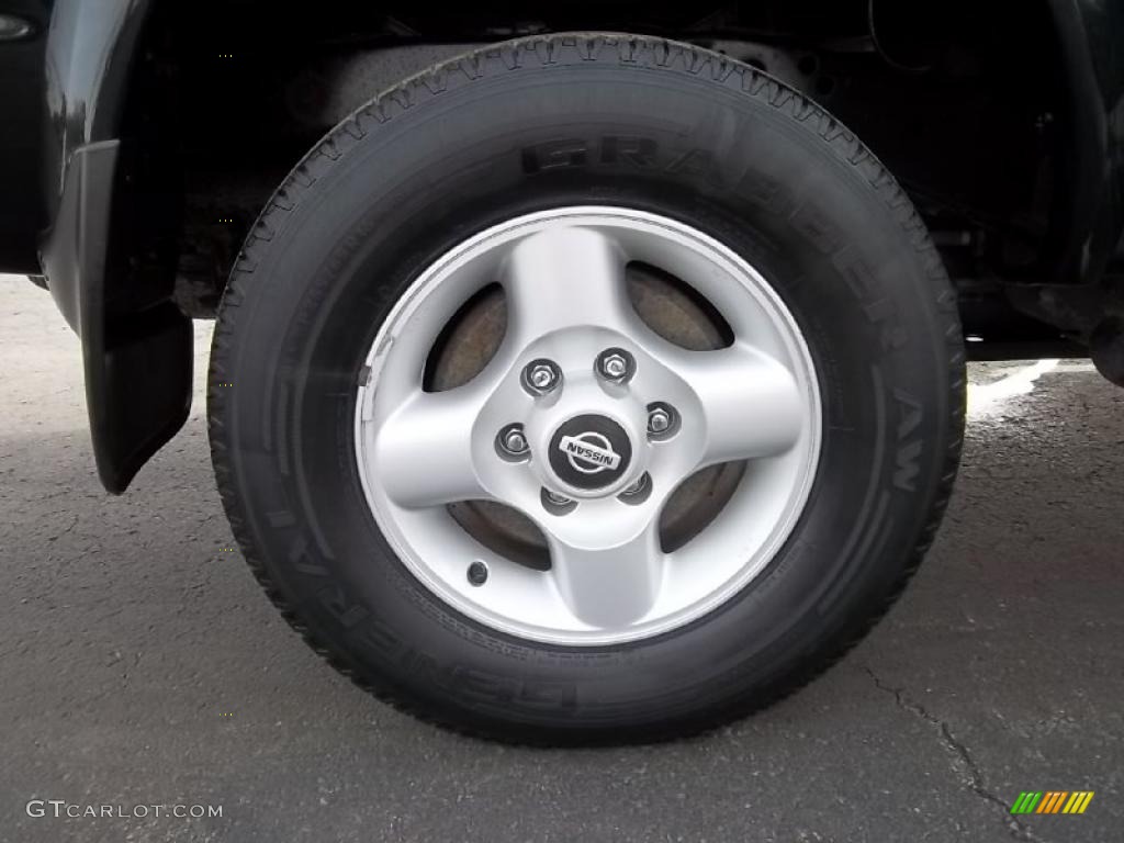 2000 Nissan Frontier SE V6 Extended Cab 4x4 Wheel Photo #46305580