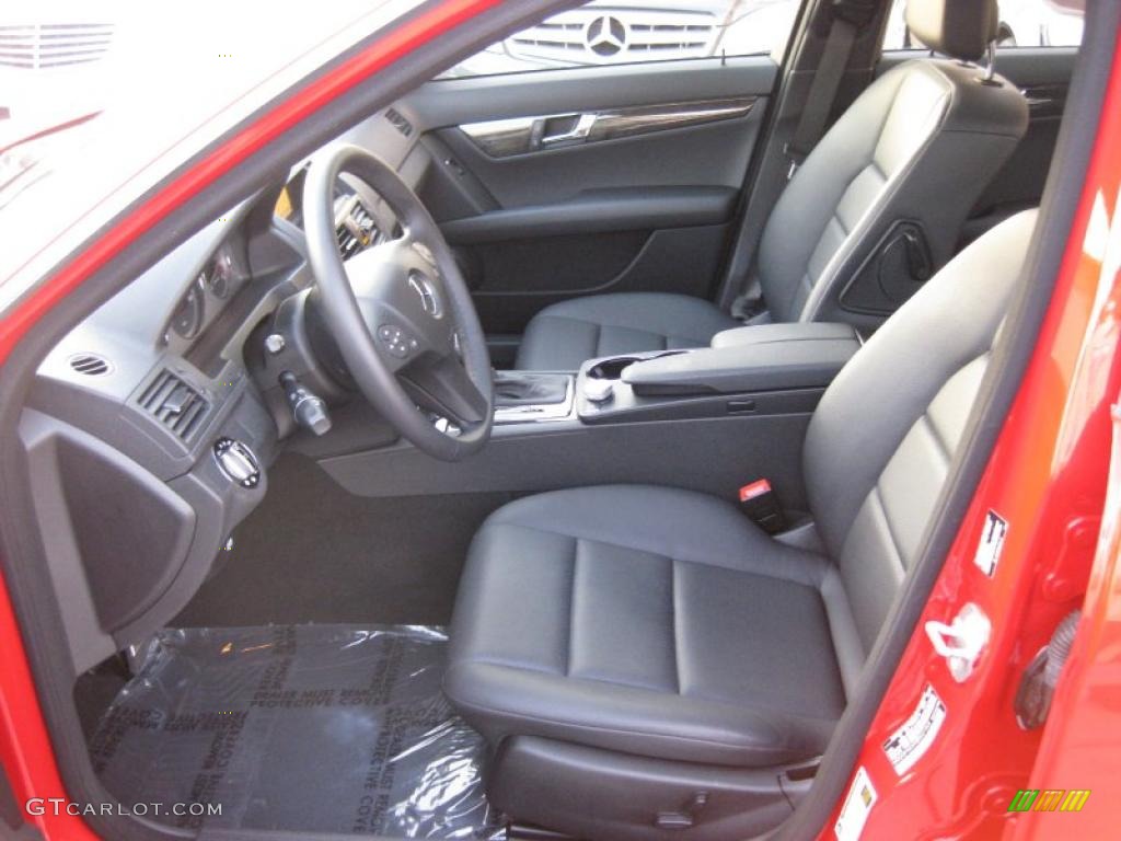 2008 C 350 Sport - Mars Red / Black photo #16