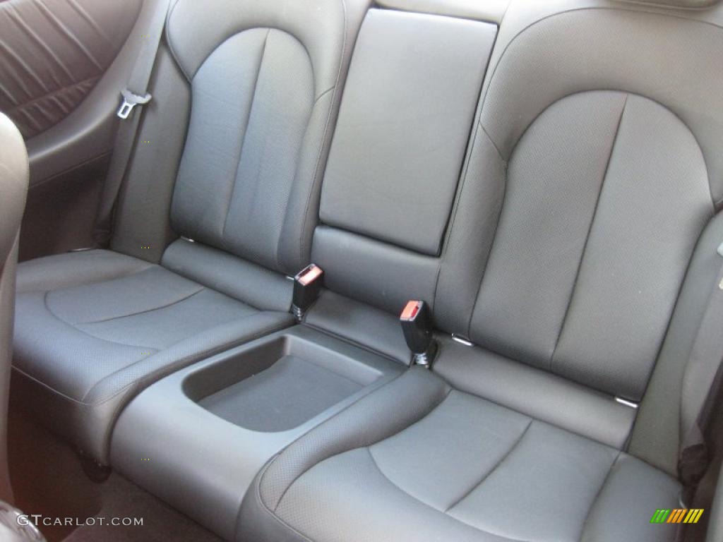 Black Interior 2009 Mercedes-Benz CLK 350 Coupe Photo #46305920