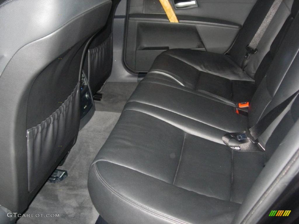Black Interior 2007 BMW M5 Sedan Photo #46306220