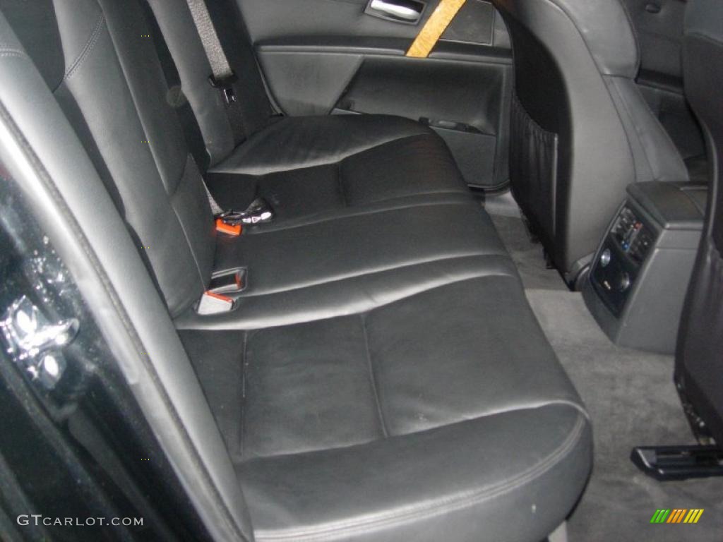 Black Interior 2007 BMW M5 Sedan Photo #46306232