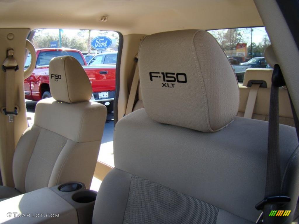 2006 F150 XLT SuperCrew - Arizona Beige Metallic / Tan photo #11