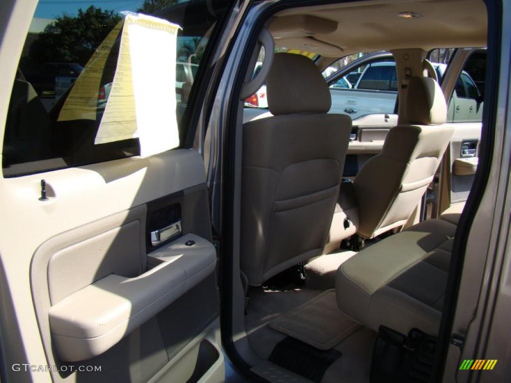 2006 F150 XLT SuperCrew - Arizona Beige Metallic / Tan photo #12