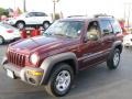 2003 Dark Garnet Red Pearl Jeep Liberty Sport 4x4  photo #5