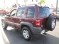 2003 Dark Garnet Red Pearl Jeep Liberty Sport 4x4  photo #7