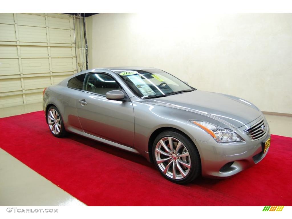 Platinum Graphite Gray 2008 Infiniti G 37 S Sport Coupe Exterior Photo #46307198