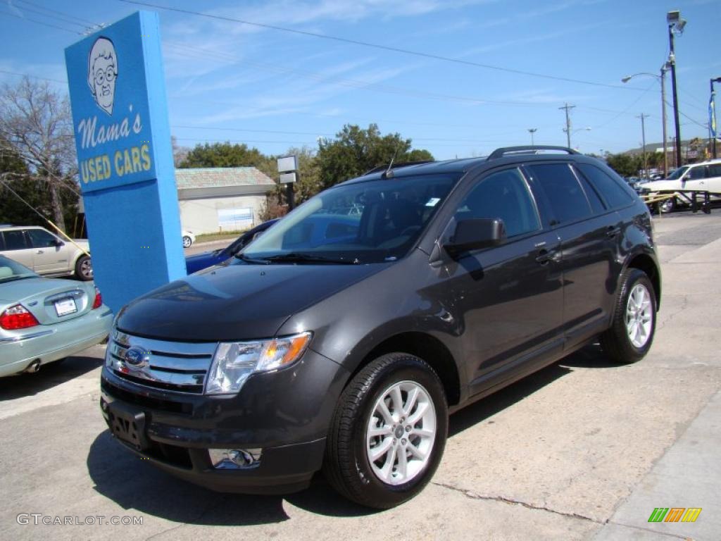 2007 Edge SEL AWD - Carbon Metallic / Charcoal Black photo #4