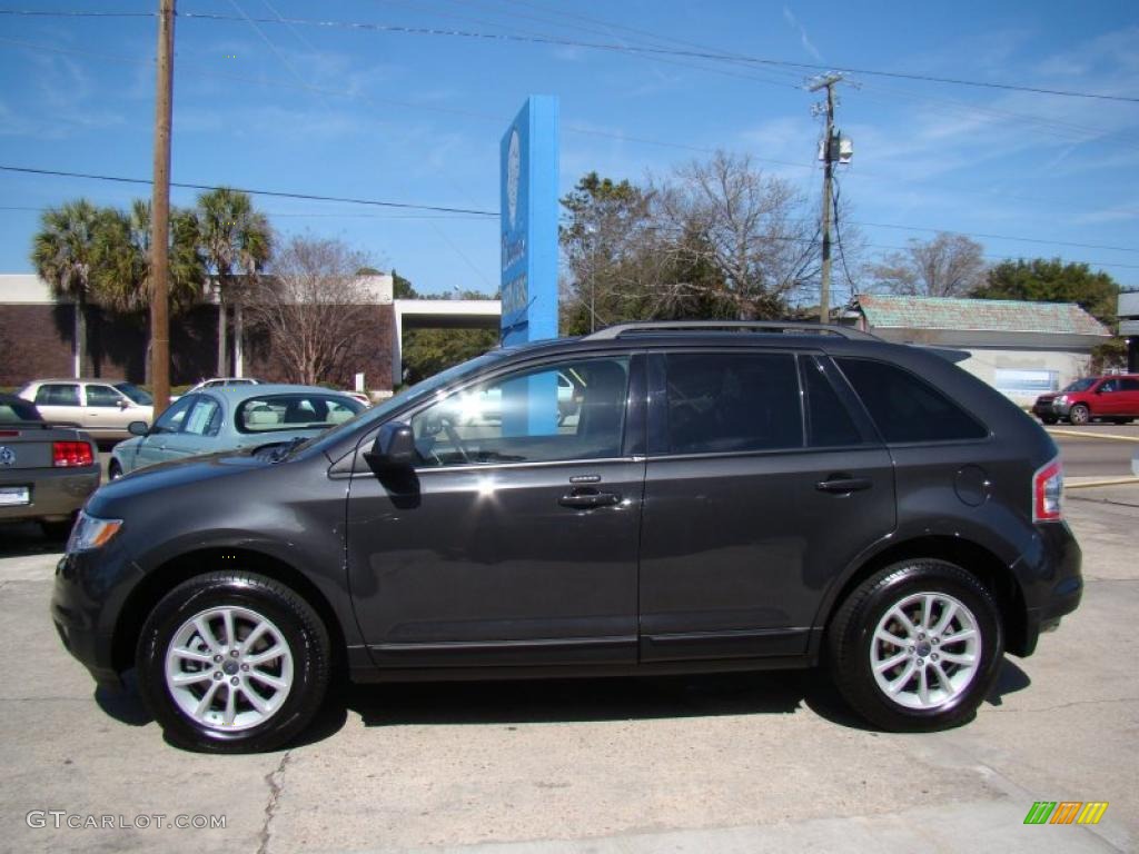 2007 Edge SEL AWD - Carbon Metallic / Charcoal Black photo #5