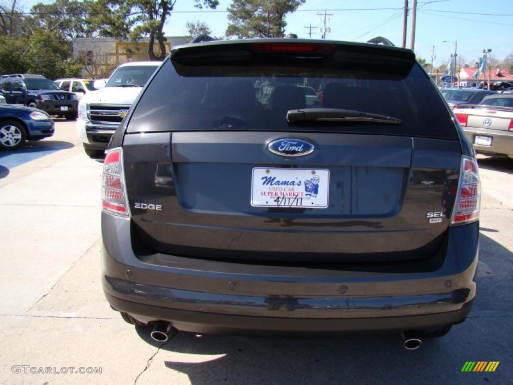 2007 Edge SEL AWD - Carbon Metallic / Charcoal Black photo #7