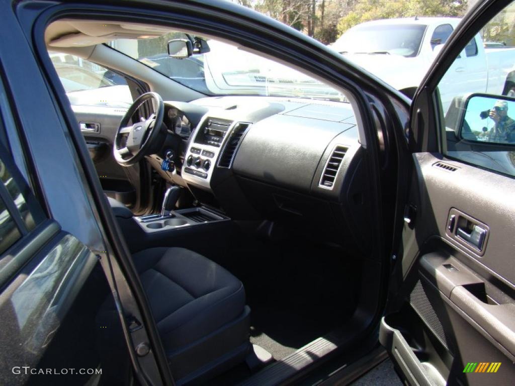 2007 Edge SEL AWD - Carbon Metallic / Charcoal Black photo #16