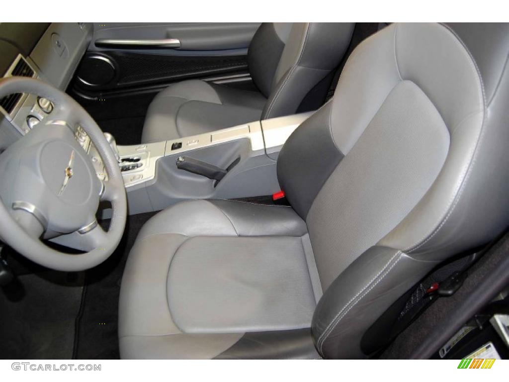 Dark Slate Gray/Medium Slate Gray Interior 2007 Chrysler Crossfire Limited Roadster Photo #46307828