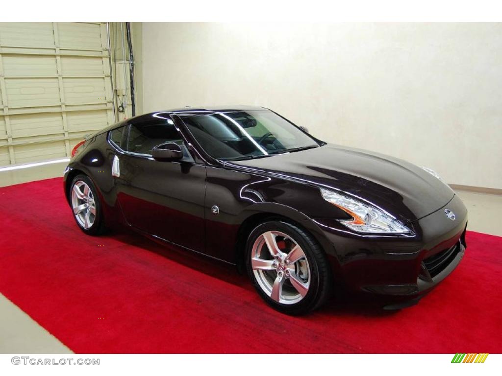 2010 370Z Touring Coupe - Magnetic Black / Black Leather photo #1