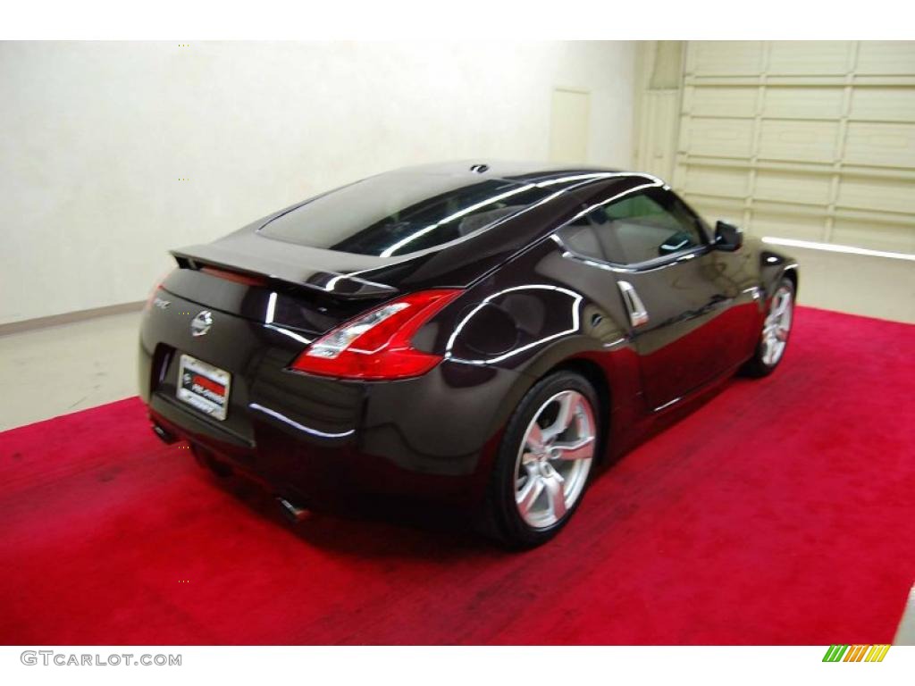 2010 370Z Touring Coupe - Magnetic Black / Black Leather photo #5