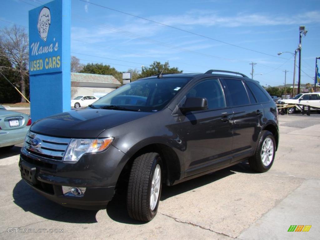 2007 Edge SEL AWD - Carbon Metallic / Charcoal Black photo #35