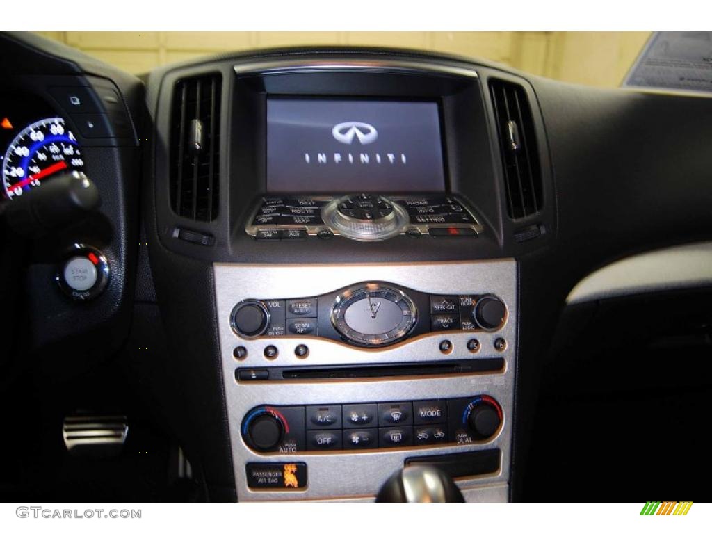 2008 Infiniti G 37 S Sport Coupe Controls Photo #46308689