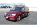 2011 Deep Cherry Red Crystal Pearl Chrysler Town & Country Touring - L  photo #1