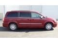 2011 Deep Cherry Red Crystal Pearl Chrysler Town & Country Touring - L  photo #7