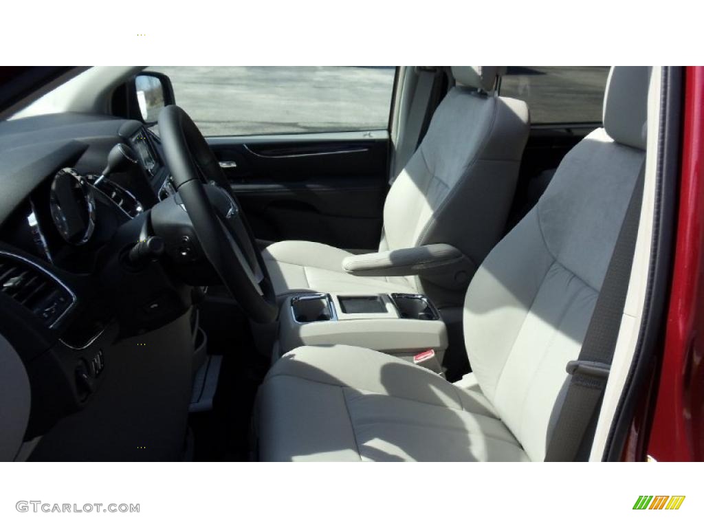 Black/Light Graystone Interior 2011 Chrysler Town & Country Limited Photo #46309265