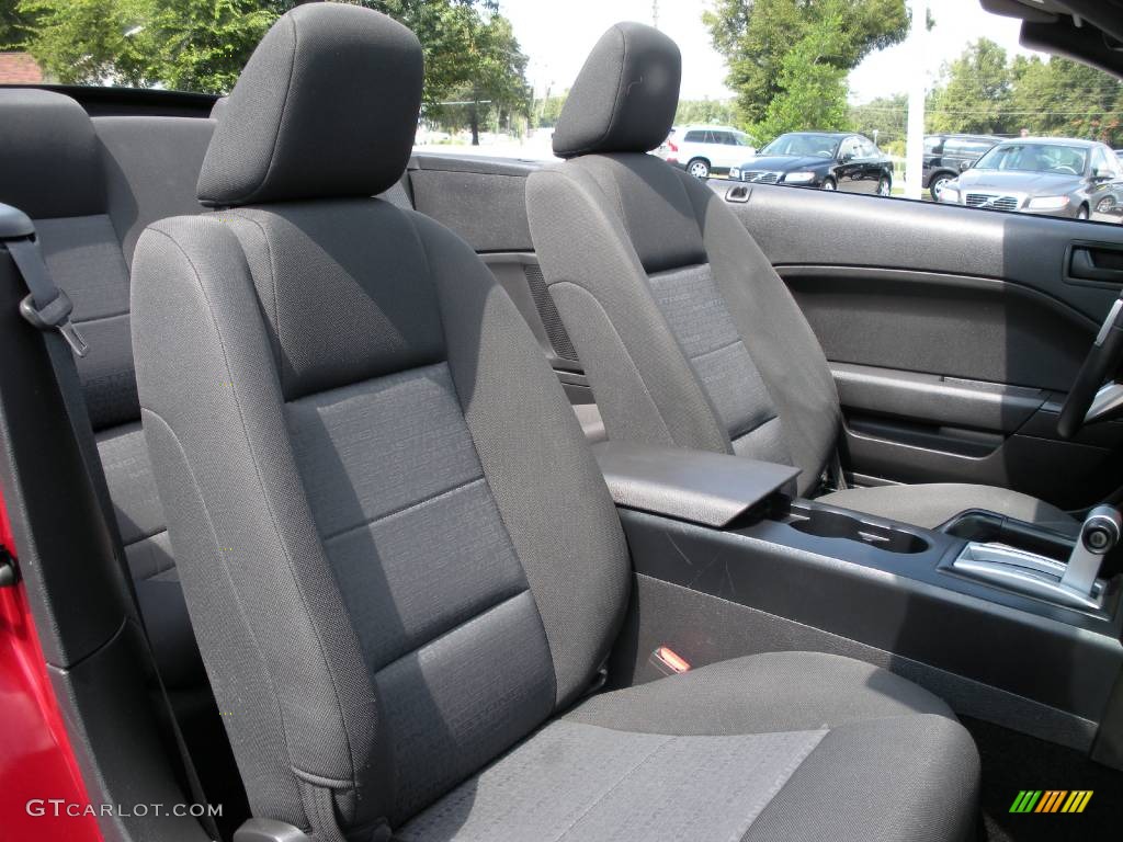 2005 Mustang V6 Premium Convertible - Redfire Metallic / Light Graphite photo #18