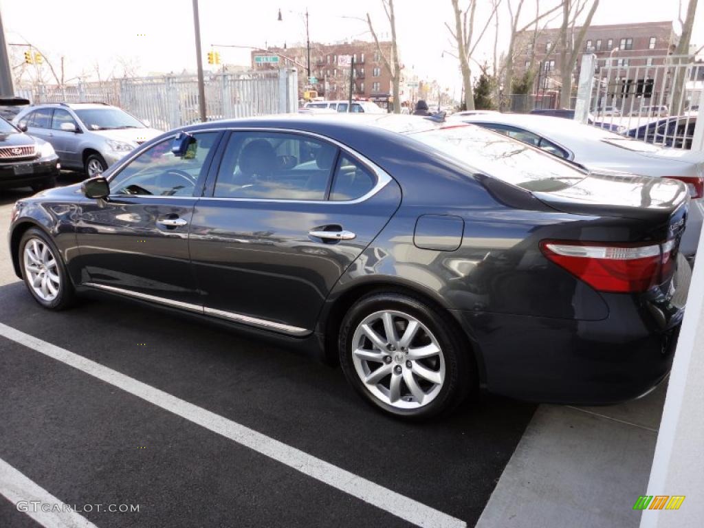 Smokey Granite Gray Mica 2008 Lexus LS 460 L Exterior Photo #46309526