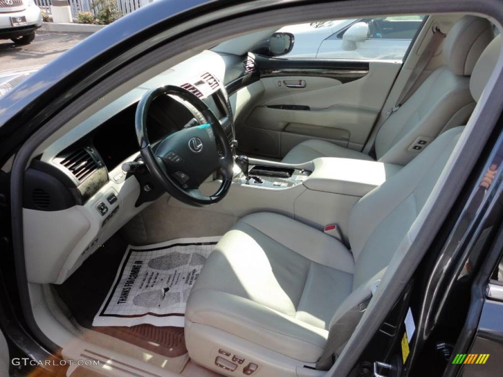 Light Gray Interior 2008 Lexus LS 460 L Photo #46309535