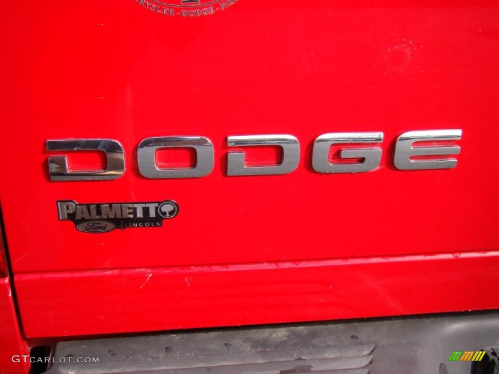 2002 Ram 1500 SLT Quad Cab - Flame Red / Taupe photo #33