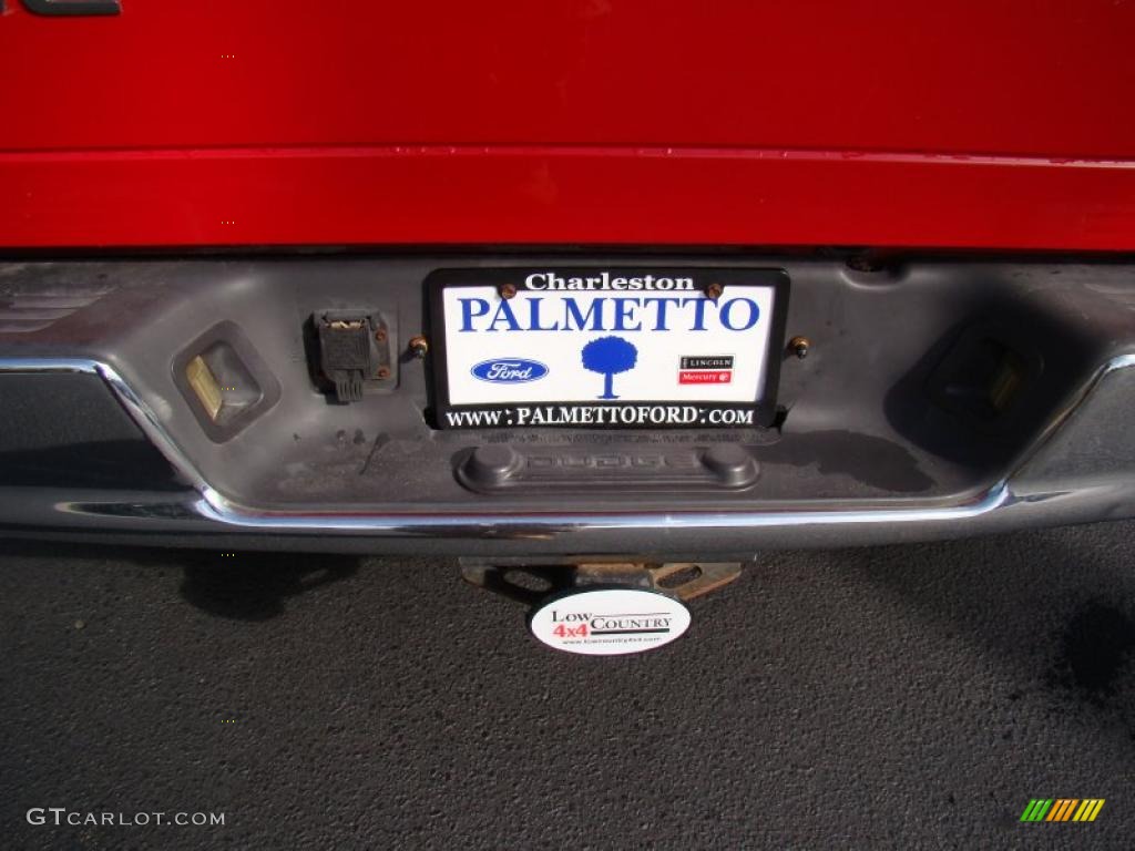 2002 Ram 1500 SLT Quad Cab - Flame Red / Taupe photo #37