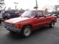 1988 Red Toyota Pickup Deluxe Extended Cab  photo #4