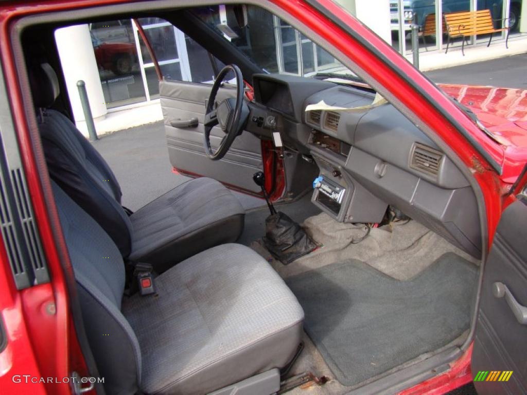 1988 Pickup Deluxe Extended Cab - Red / Gray photo #11