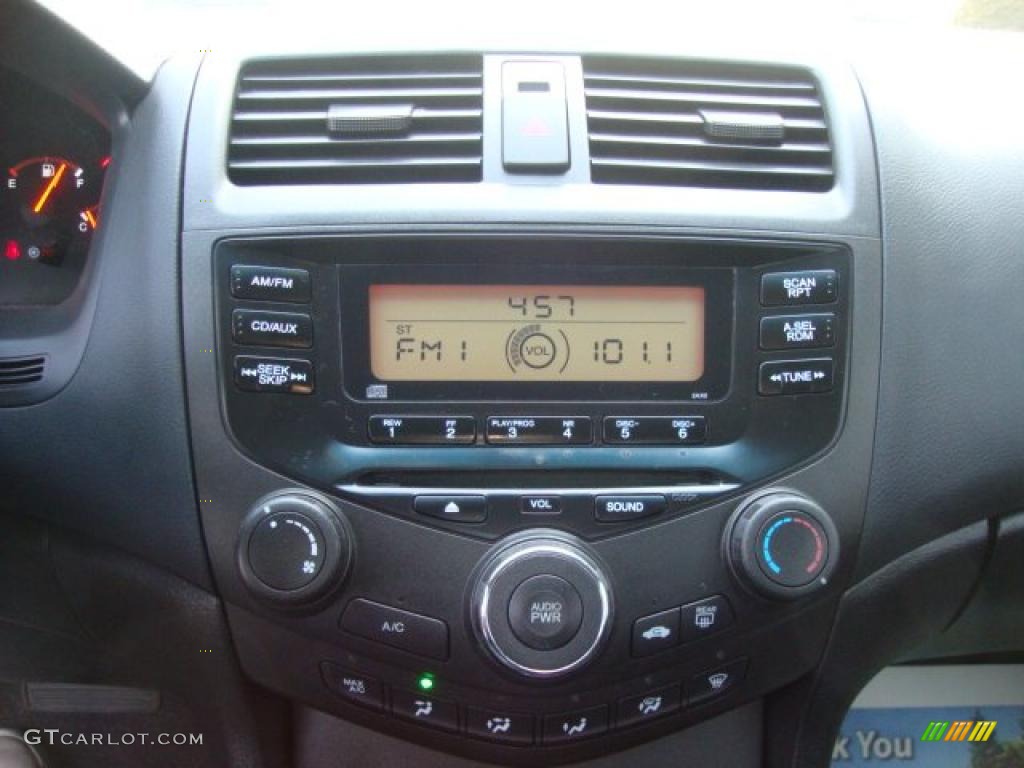 2004 Accord LX Coupe - Graphite Pearl / Black photo #14