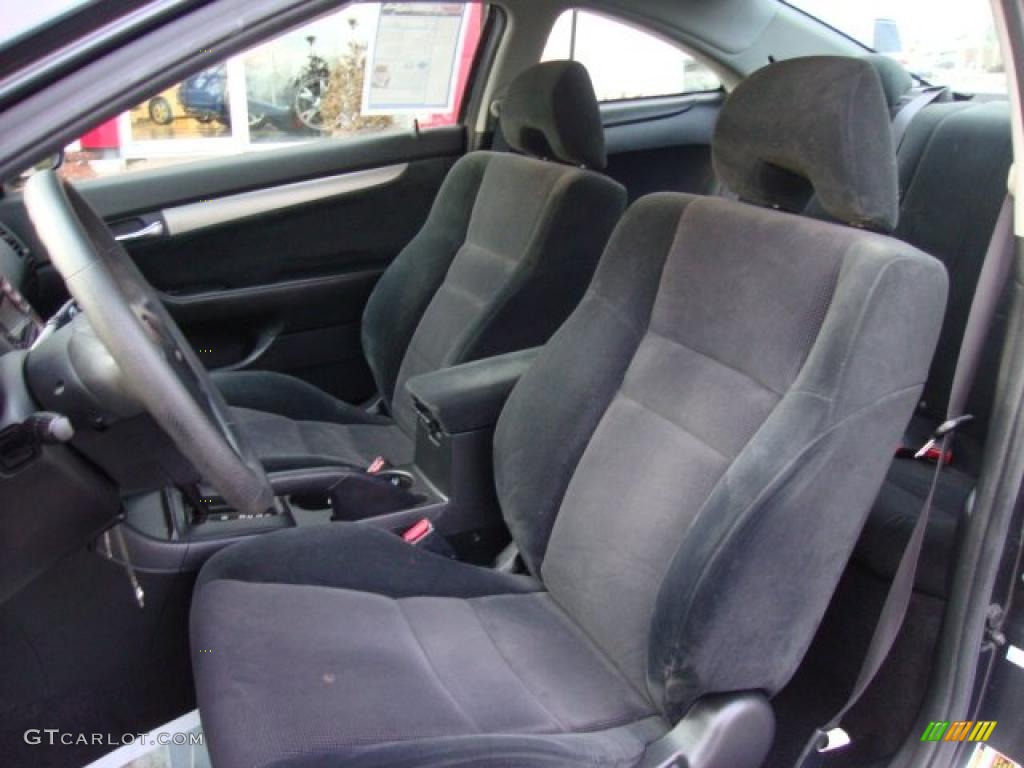 Black Interior 2004 Honda Accord Lx Coupe Photo 46311104