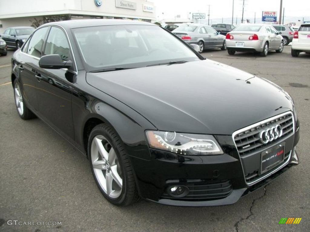 Brilliant Black 2011 Audi A4 2.0T quattro Sedan Exterior Photo #46311119