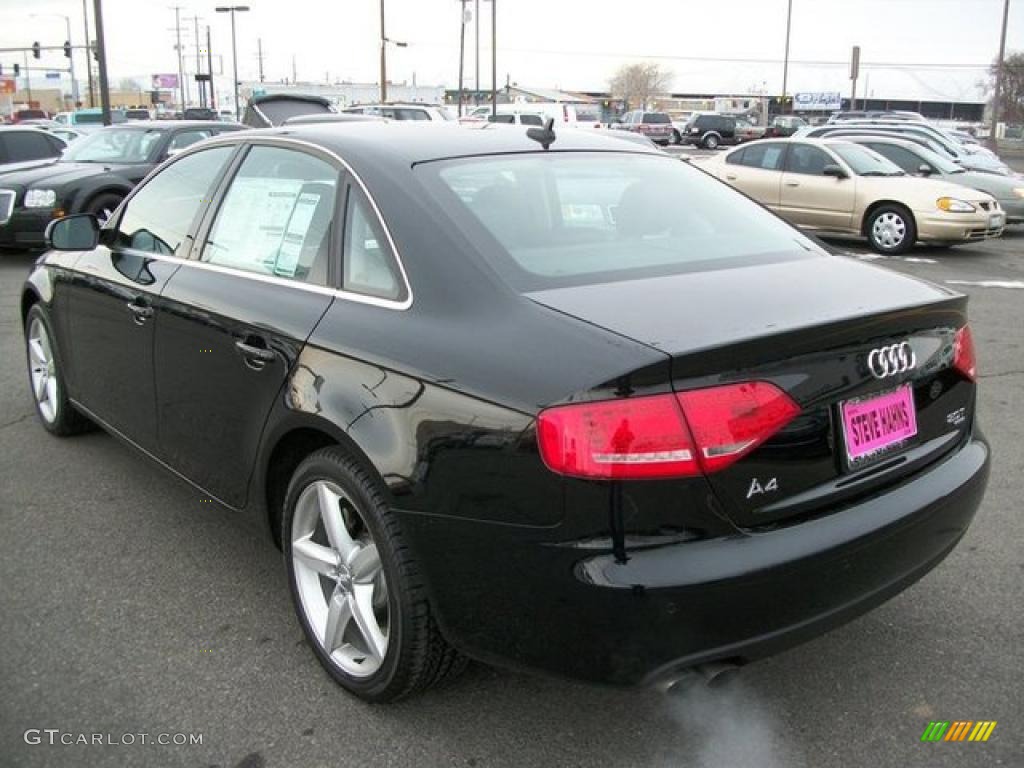 Brilliant Black 2011 Audi A4 2.0T quattro Sedan Exterior Photo #46311146