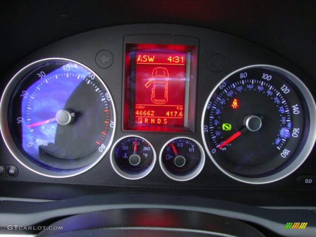 2008 Volkswagen GTI 4 Door Gauges Photo #46311503