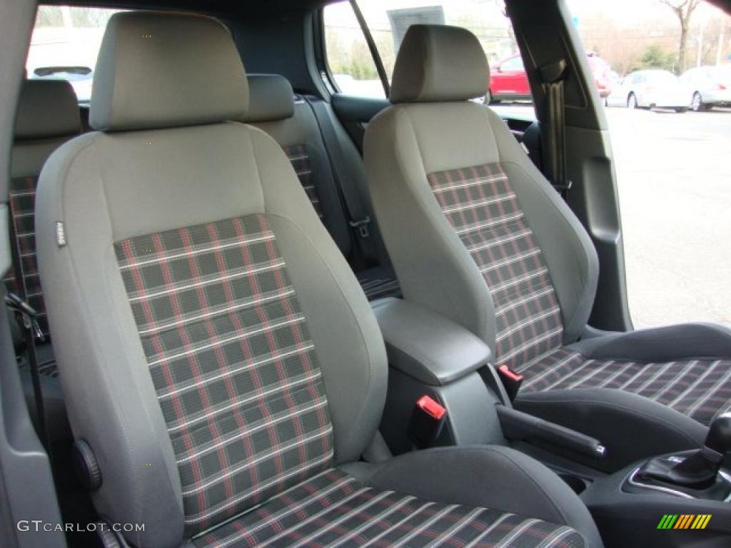 Interlagos Plaid Cloth Interior 2008 Volkswagen GTI 4 Door Photo #46311596
