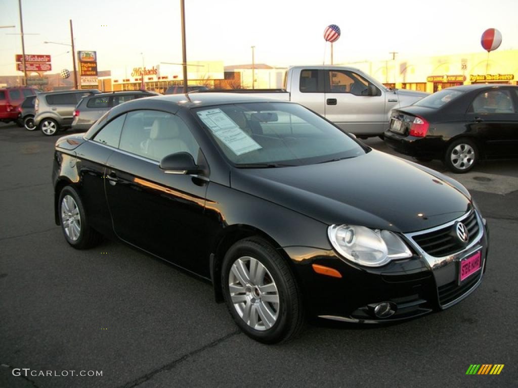 Black Uni 2008 Volkswagen Eos 2.0T Exterior Photo #46311767