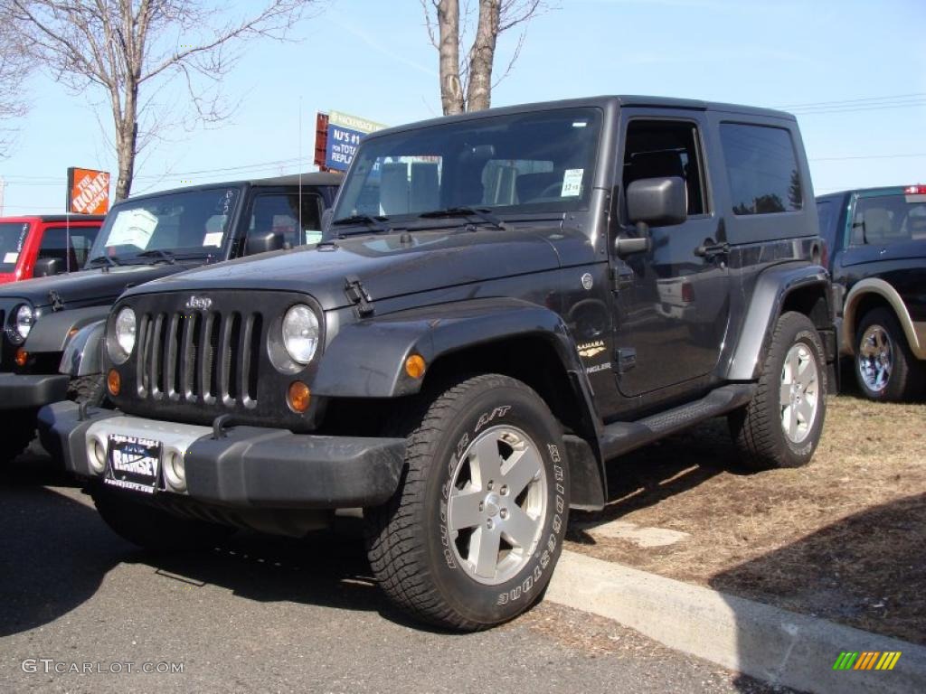 2010 Wrangler Sahara 4x4 - Dark Charcoal Pearl / Dark Slate Gray/Medium Slate Gray photo #4