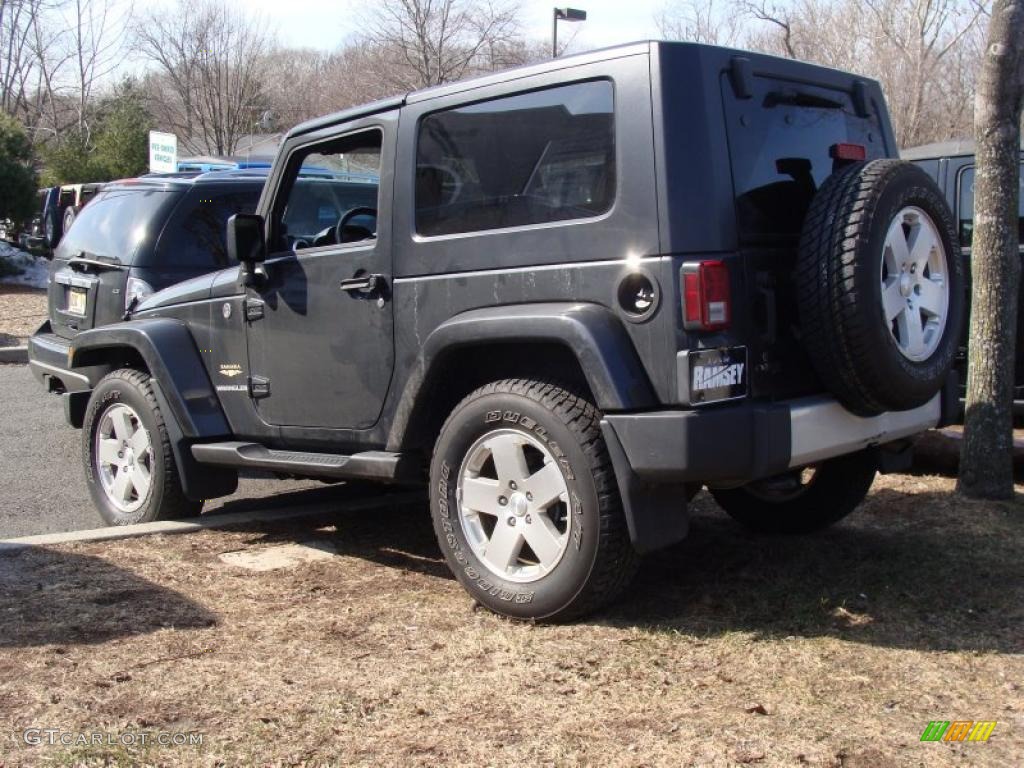 Dark Charcoal Pearl 2010 Jeep Wrangler Sahara 4x4 Exterior Photo #46311926
