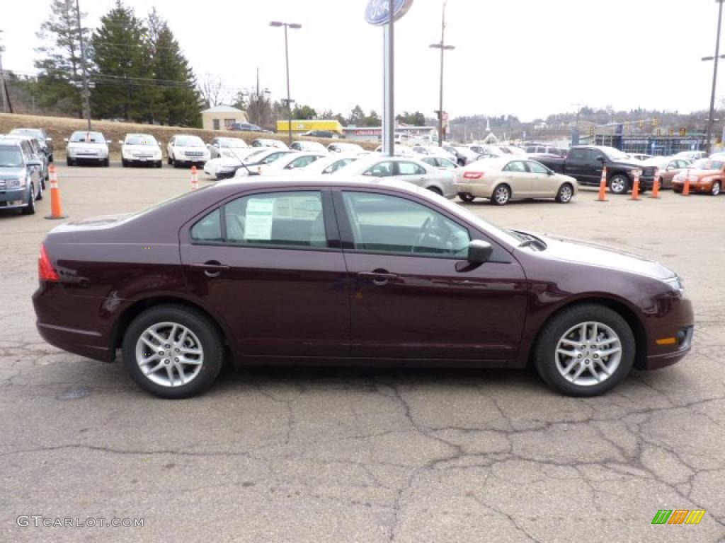 Bordeaux Reserve Metallic 2011 Ford Fusion S Exterior Photo #46312781