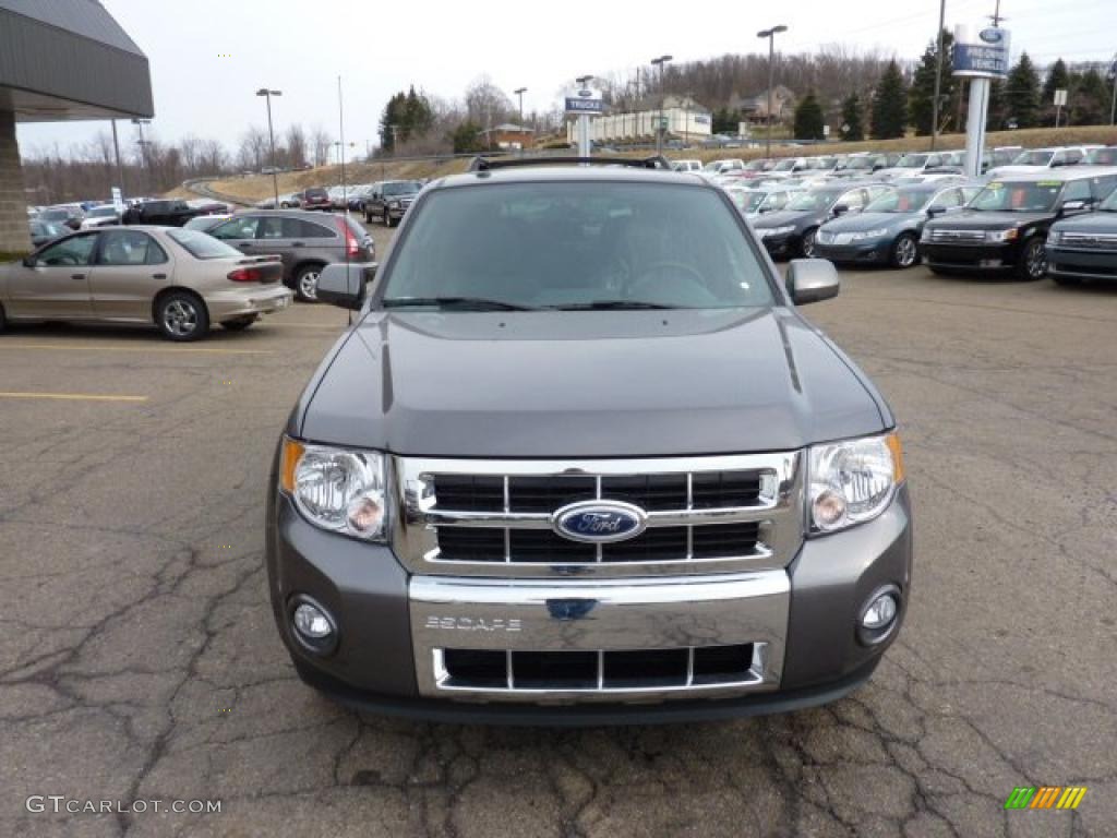 2011 Escape Limited V6 4WD - Sterling Grey Metallic / Charcoal Black photo #7