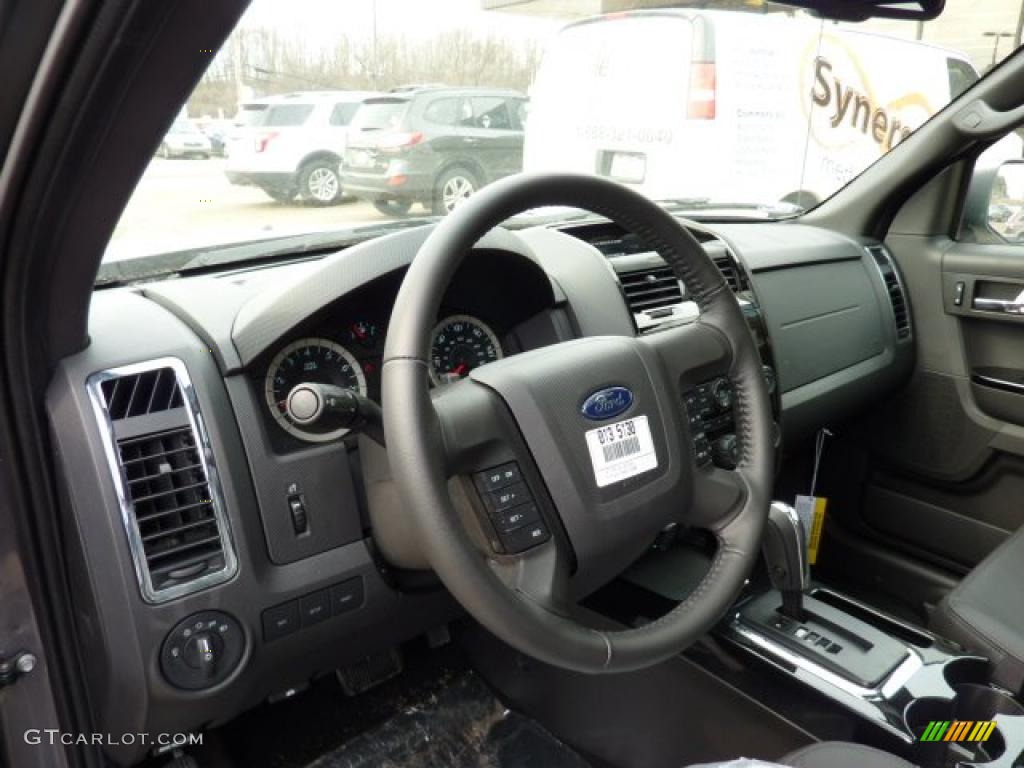 2011 Escape Limited V6 4WD - Sterling Grey Metallic / Charcoal Black photo #11