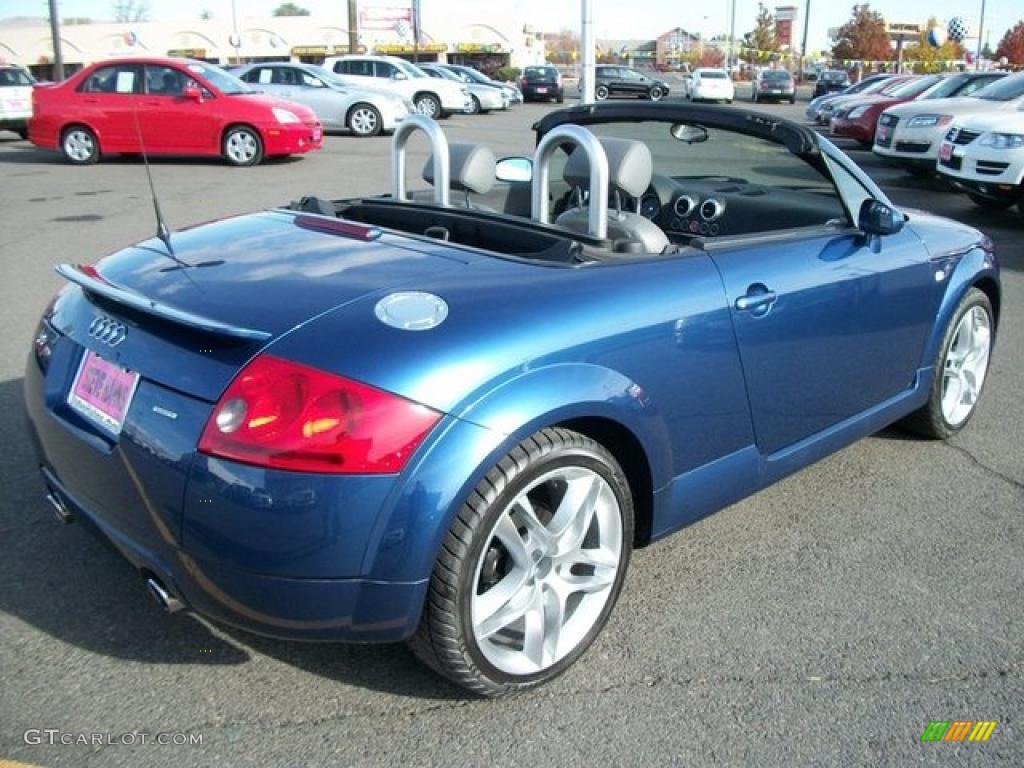 Ocean Blue Pearl Effect 2003 Audi TT 1.8T quattro Roadster Exterior Photo #46312943