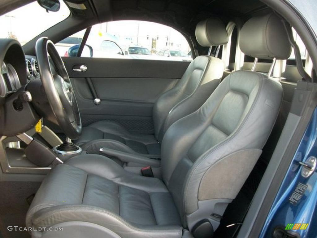 Aviator Gray Interior 2003 Audi TT 1.8T quattro Roadster Photo #46312961
