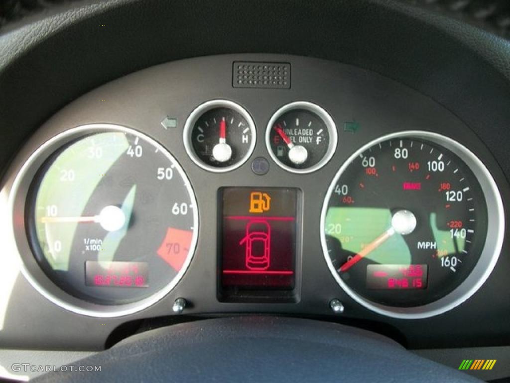 2003 Audi TT 1.8T quattro Roadster Gauges Photo #46313000