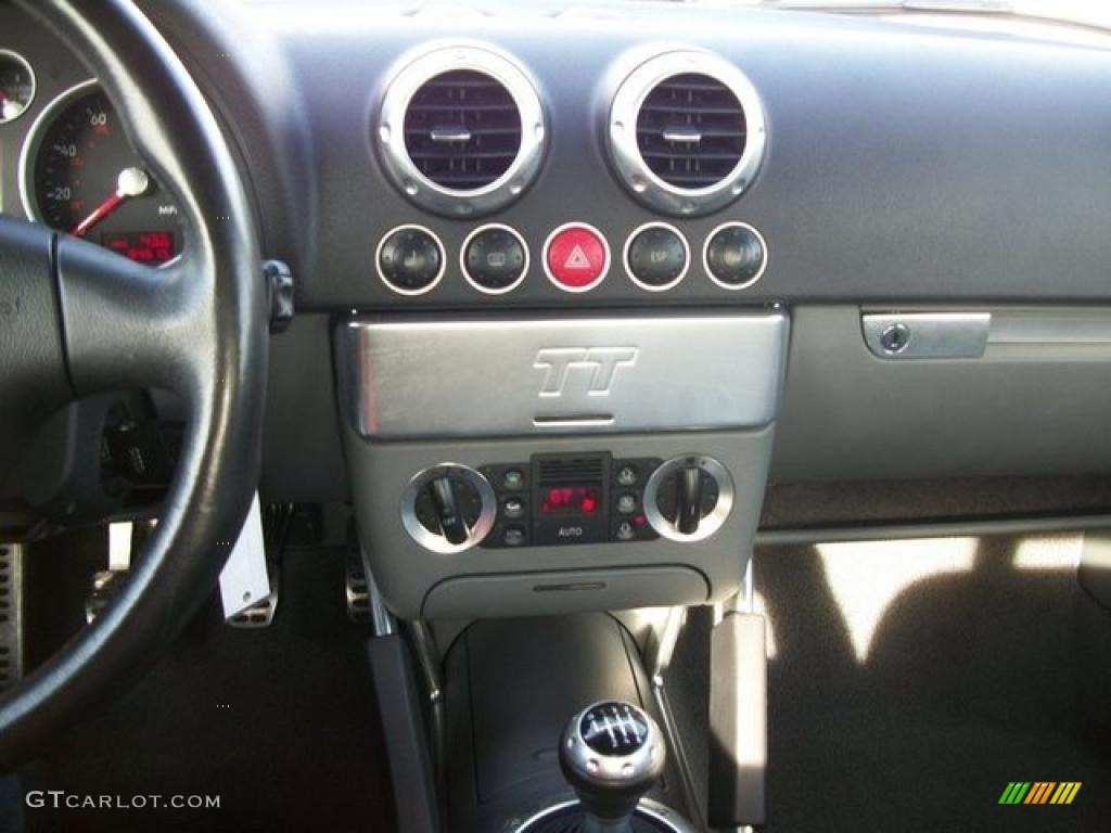 2003 TT 1.8T quattro Roadster - Ocean Blue Pearl Effect / Aviator Gray photo #30