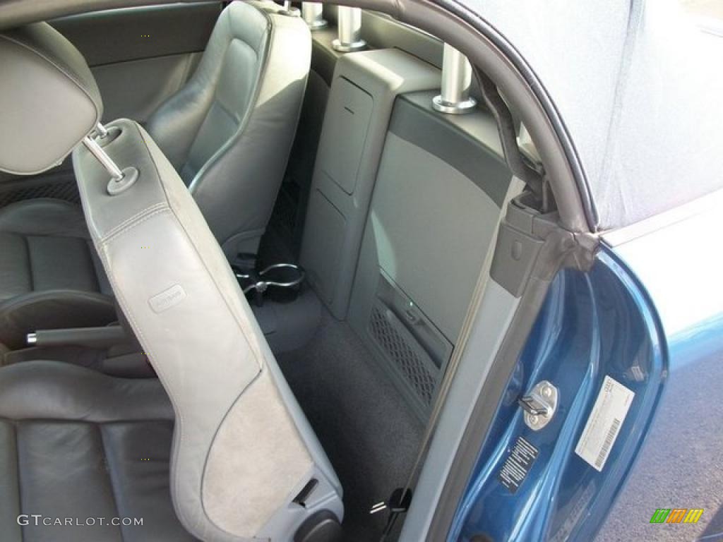 2003 TT 1.8T quattro Roadster - Ocean Blue Pearl Effect / Aviator Gray photo #40