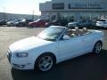 2007 Ibis White Audi A4 2.0T Cabriolet  photo #9