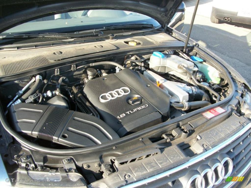 2003 Audi A4 1.8T Cabriolet 1.8L Turbocharged DOHC 20V 4 Cylinder Engine Photo #46313699